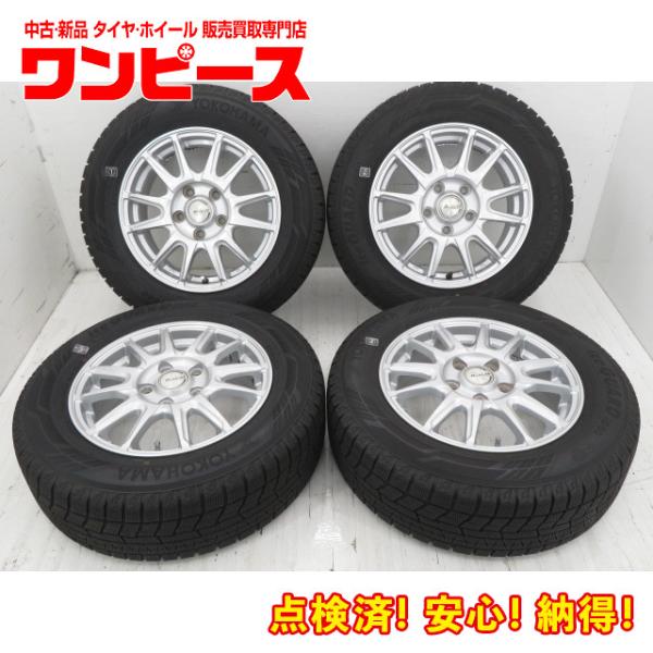 中古タイヤ ホイールセット 195/65R15 91Q 15x6J +52 5穴 PCD114.3 ...