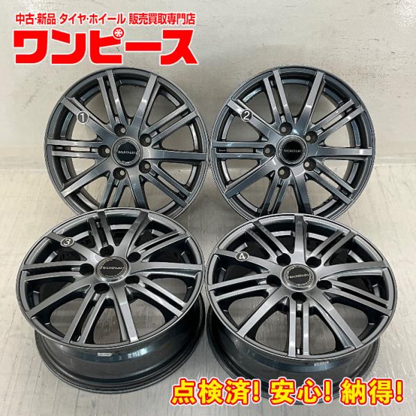 BRIDGESTONE（ブリヂストン） 中古アルミホイール 4本セット 15×6J +45