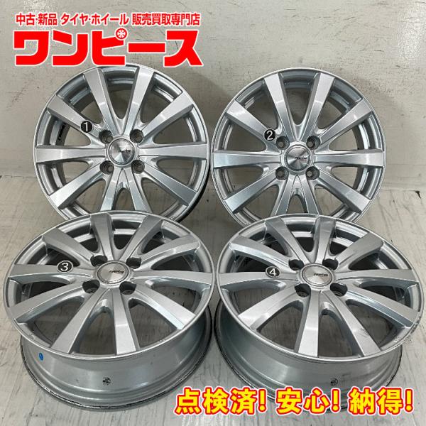 中古アルミホイール4本セット GRASS ZX 中古ホイール 4本 6.5J 16インチ PCD100 5穴 +48 ハブ67