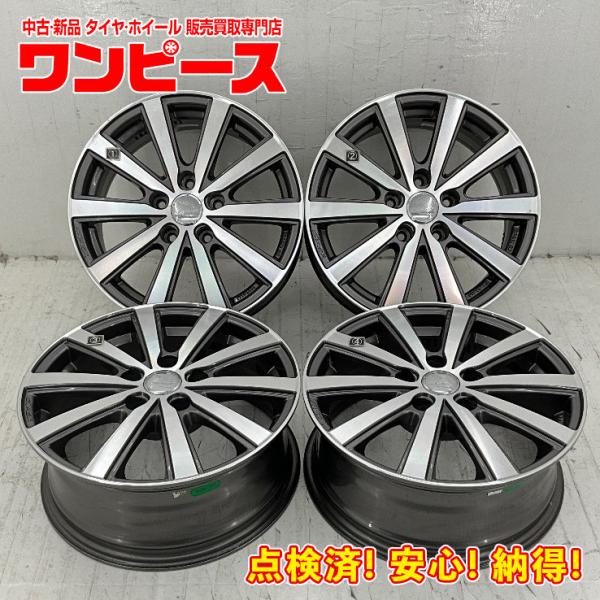 中古16インチ　アルミホイール　４枚 中古アルミホイール 4本セット 16×6.5J +38 5穴 PCD114.3 16