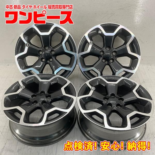 SUBARU（スバル） 中古アルミホイール 4本セット 17×7J +48 5穴 PCD100