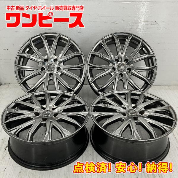 □18×7J□社外 BROCHEN アルミ□5穴 PCD114.3mm ET+53
