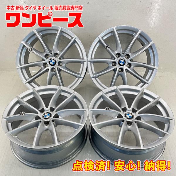 中古アルミホイール 4本セット 18×7J +22 5穴 PCD112 18インチ BMW X3  c3181