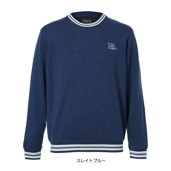 ZOY（ゾーイ） ゴルフ メンズ CASHWOOL 長袖セーター(防風裏地付