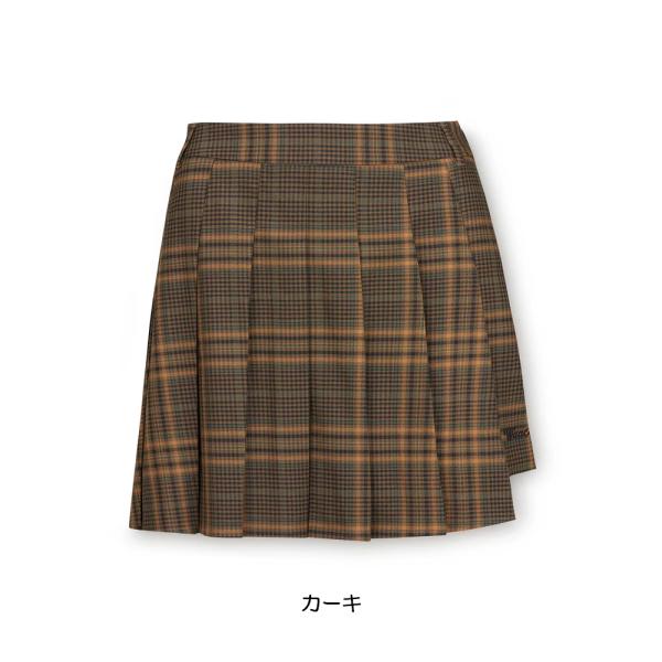 WAAC ワック WAAC WOMENS チェックプリーツ ラップショートパンツ