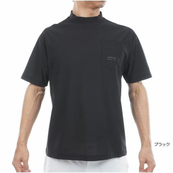 アドミラル  Admiral   メンズ  ワイドサイズ メッシュ モックネック シャツ  ADMA628