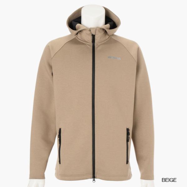 美品 ブリーフィング 3Dロゴ ブルゾン サイズM ベージュ BRIEFING GOLF（ブリーフィングゴルフ） ブリーフィング BRIEFING