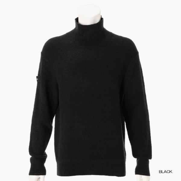 ブリーフィング BRIEFING  メンズ  ゴルフ  MEN'S BOUCLE YARN KNIT TURTLENECK ブークレーヤーン タートルネック ニット BRG263M61
