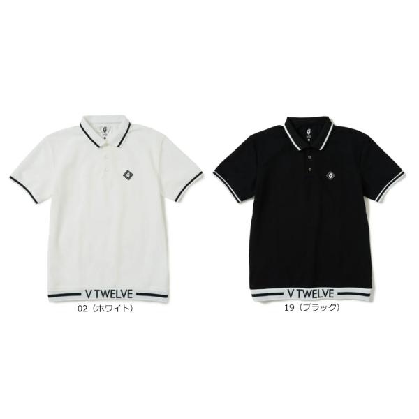 V12 ヴイトゥエルヴ V12 ゴルフ メンズ LIB OUT POLO