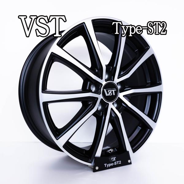 VST Type-ST2 17インチアルミホイール 4本セット V40(MB/MD)/V40CC(MB 