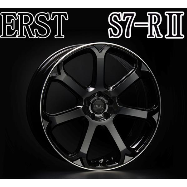 ERST S7-RII WHEEL 19×8.0J (40) 1本 グロスブラック/リップポリッシュ