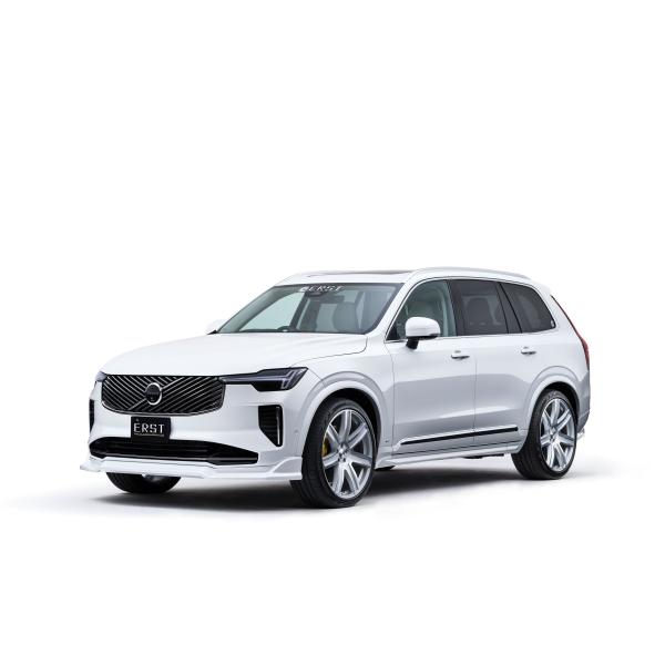 【8/12〜8/16限定ポイント3倍】 ボルボ専用ERST(エアスト)XC90(LB) 2025年〜 エアロパーツ フロントリップスポイラー+リヤスカート+マフ
