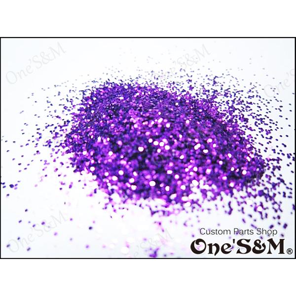 ゆ高品質 六角ラメ フレーク 0.5mm 50g 塗装 カラー:濃紫 [U10-1DPU