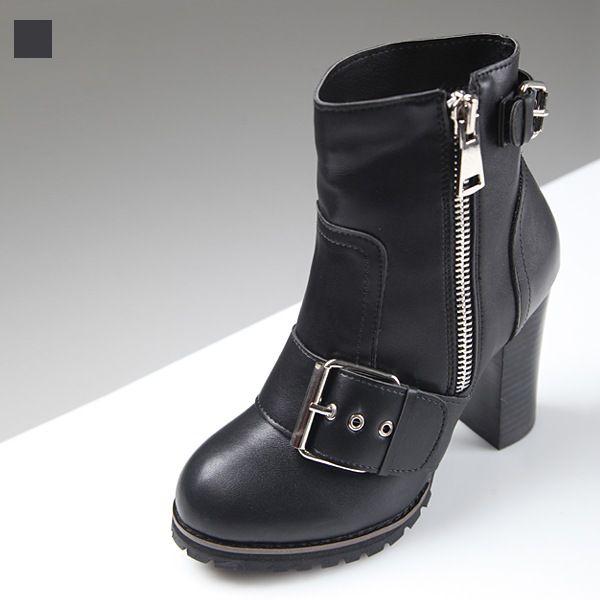 エンジニアブーツ ショート丈 太ヒール 黒 厚底 ショートブーツ 15 春夏 新作 アリス レディース 婦人靴 Buyee Buyee 日本の通販商品 オークションの代理入札 代理購入