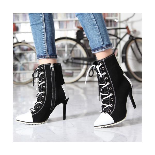 ブーティ ブーティー 裏起毛 ピンヒール レースアップ スニーカー風 ブーティ 15 新作 レディース シューズ Buyee Buyee 提供一站式最全面最專業現地yahoo Japan拍賣代bid代拍代購服務 Bot Online