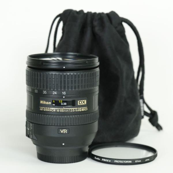 良品 | フィルター付] Nikon AF-S DX NIKKOR 16-85mm F3.5-5.6G ED VR