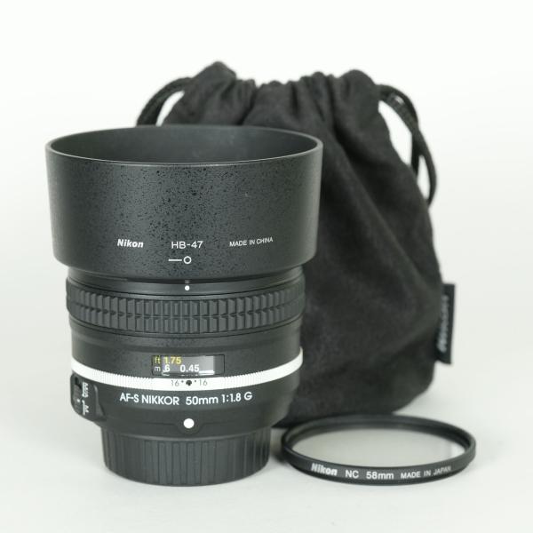 美品 | フィルター付] Nikon AF-S NIKKOR 50mm F1.8G（Special Edition