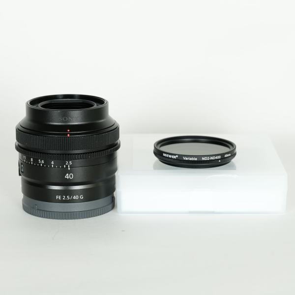 良品｜可変NDフィルター付] SONY FE 40mm F2.5 G SEL40F25G / ソニーE