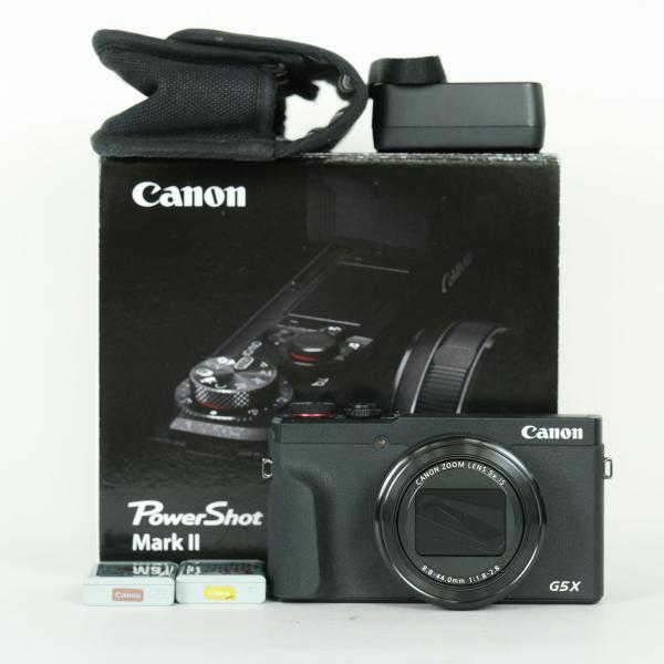 美品 | シャッター数4,152回] Canon PowerShot G5X Mark II コンパクト