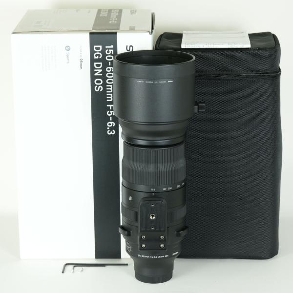 良品] SIGMA 150-600mm F5-6.3 DG DN OS｜Sports [ソニーE用] | SONY E