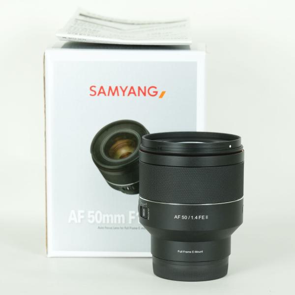美品] SAMYANG AF 50mm F1.4 FE II （ソニーE用） | SONY Eマウント