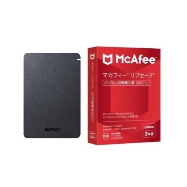 バッファロー(BUFFALO) HD-PGF4.0U3-GBKA ブラック ポータブルHDD 4TB