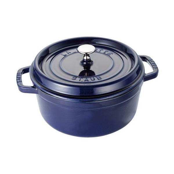 Staub（ストウブ） ピコ ココット ラウンド IH対応 両手鍋 24cm 40510