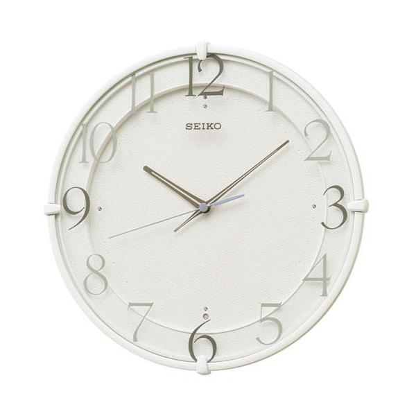 他サイト： セイコー(SEIKO) KX215W 白 電波掛け時計の商品画像