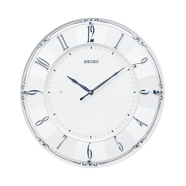 セイコー(SEIKO) KX504W 白パール スタンダード 電波掛時計