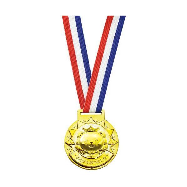 ■マジックテープ付きリボンは、もしもの時も首がしまらず安全です。 メダル用シール（裏面）別途料金で承ります。※メダルの画像はイメージです。実際の商品とは多少異なります。