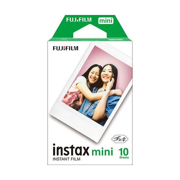富士フイルム(FUJIFILM) チェキ instax mini ホワイト チェキmini用インスタントフィルム 10枚入り