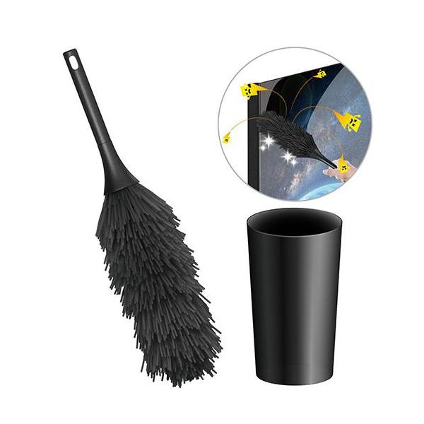 [Release date: July 14, 2019]■テレビ周辺のお掃除に最適な、ホコリをつきにくくする除電クリーニングブラシです■帯電防止繊維入りのブラシがホコリと同時に機器表面の静電気も除去し、ホコリの再付着を防止します■機器本体...