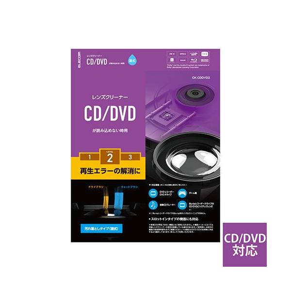 [Release date: October 15, 2020]■CD/DVDプレイヤー・ドライブのピックアップレンズに付着した汚れやホコリを拭き取りクリーニング!繰り返される再生エラーに最適な、湿式タイプの“CD/DVDレンズクリーナー”...