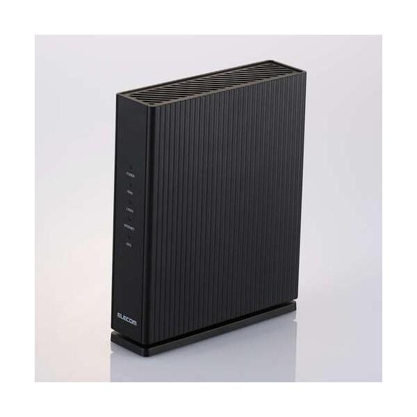 エレコム(ELECOM) WRC-X1800GS2-B Wi-Fi 6 1201+574Mbps 1Gルーター IPv6 (IPoE)回線対応 離れ家モード
