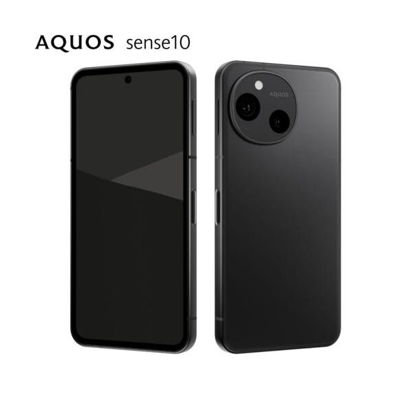 シャープ(SHARP) AQUOS sense10 6.1型 6GB/128GB フルブラック SIM