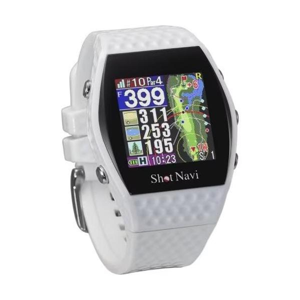 他サイト： ショットナビ(Shot Navi) ショットナビ 腕時計型ゴルフ用GPSナビ INFINITY インフィニティ ホワイトの商品画像