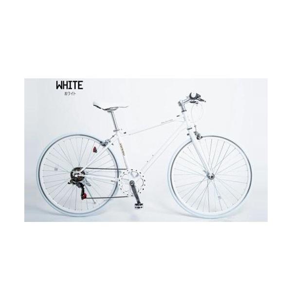 他サイト： 21テクノロジー(21Technology) CL266 ホワイト クロスバイク シマノ製6段変速 700x28Cの商品画像