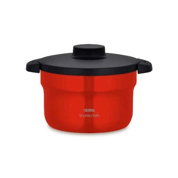 サーモス(THERMOS) KBJ-3002-UR アーバンレッド 真空保温調理器