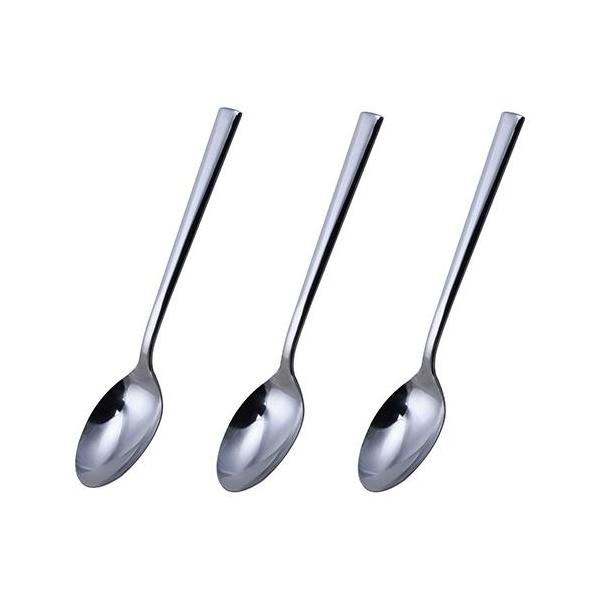 ベストコ LD-652 リバティーコーポレーション ステンレス製 デザートスプーン 3本組 ST-II Style Tableware