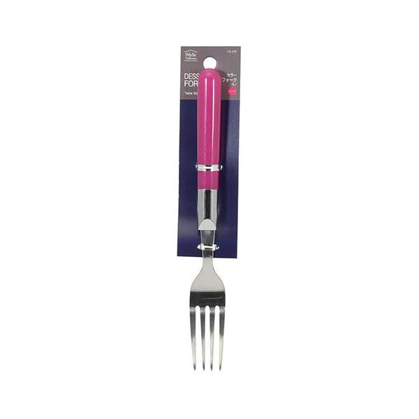 ベストコ LD-676 ピンク リバティーコーポレーション カラーフォーク L Style Tableware