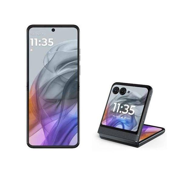 他サイト： モトローラ(MOTOROLA) motorola razr 50 6.9+3.6型 12GB/512GB コアラグレイ SIMフリースマートフォン PB230000JP フリップ 折りたたみの商品画像