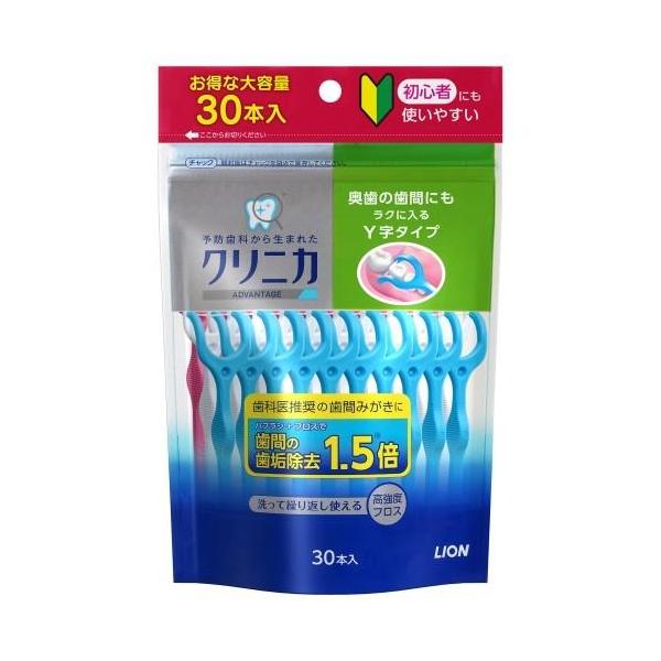 ライオン(LION) クリニカ アドバンテージデンタルフロス Y字タイプ 30本入