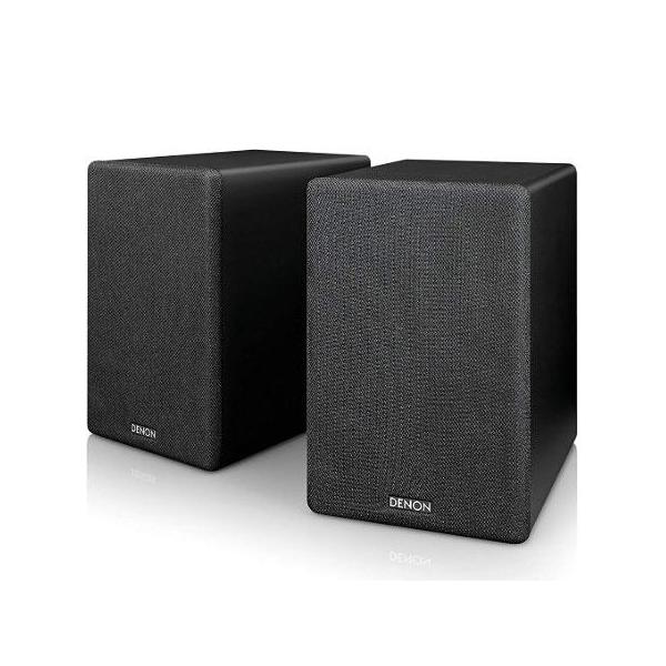 ⚠️鈴木　1/4 DENON スピーカーシステム DENON（デノン） SC-N10-BK ブラック スピーカーシステム : ワンズ