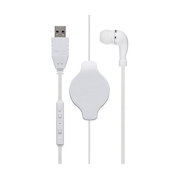 [Release date: January 20, 2023]■パソコンのUSBポートにつなぐだけで使用可能■周囲の音を聞きながら使用できる片耳タイプ■手元コントローラーで操作可能■密閉性の高いカナル式■持ち運びに便利な巻取り式