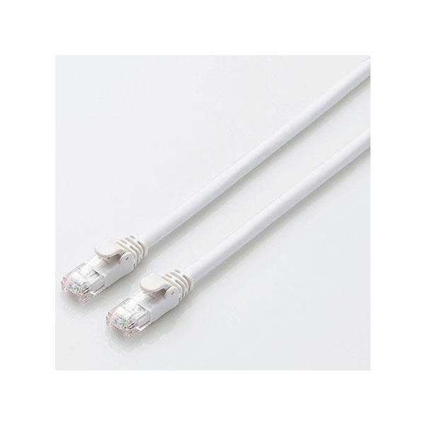 他サイト： エレコム(ELECOM) LD-GPA/WH10 ホワイト カテゴリー6A対応LANケーブル 10mの商品画像