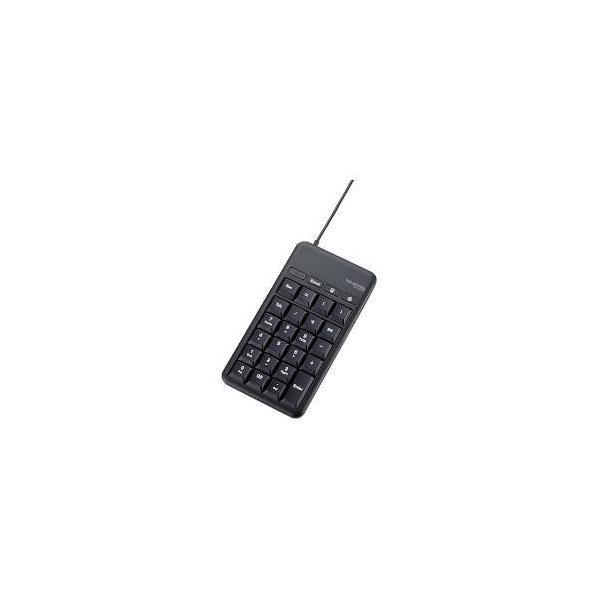 他サイト： エレコム(ELECOM) TK-TCM015BK ブラック USBテンキーパッド ホットキー付きの商品画像