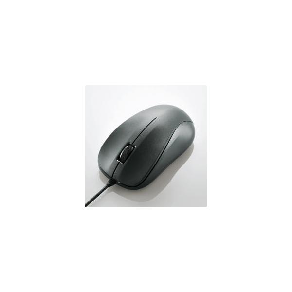 エレコム(ELECOM) M-K6URBK/RS ブラック USB 有線光学式マウス 3ボタン