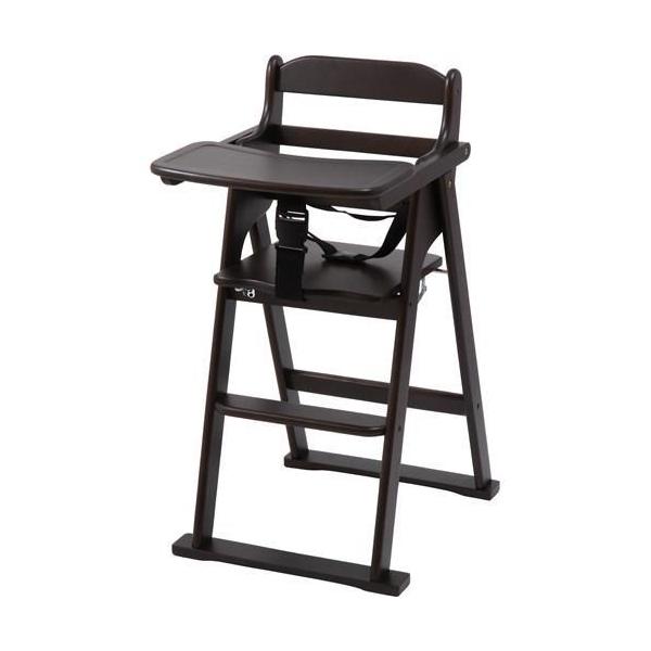 他サイト： 不二貿易 【完成品 一部取付 】木製折り畳みベビーチェアー BR 17333 ブラウンの商品画像