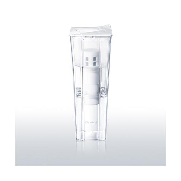 [Release date: January 22, 2015]■コンパクトで無駄の無いスクエアボディ■高速除菌も可能な中空糸膜フィルター採用のカートリッジ。(交換の目安：3ヶ月)■指がかかりやすい形状で水が入っていてもラクに持てます