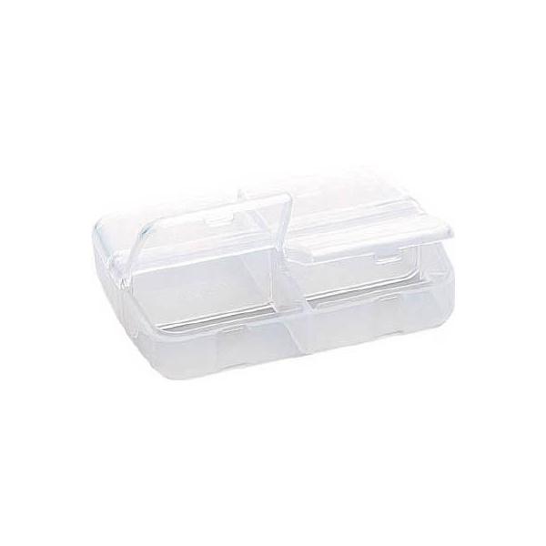 ■個別フタ付シングルスペースで小物収納に最適です。■ポケットに納まりやすいフラットタイプです。■取り出しやすい底アール付です。